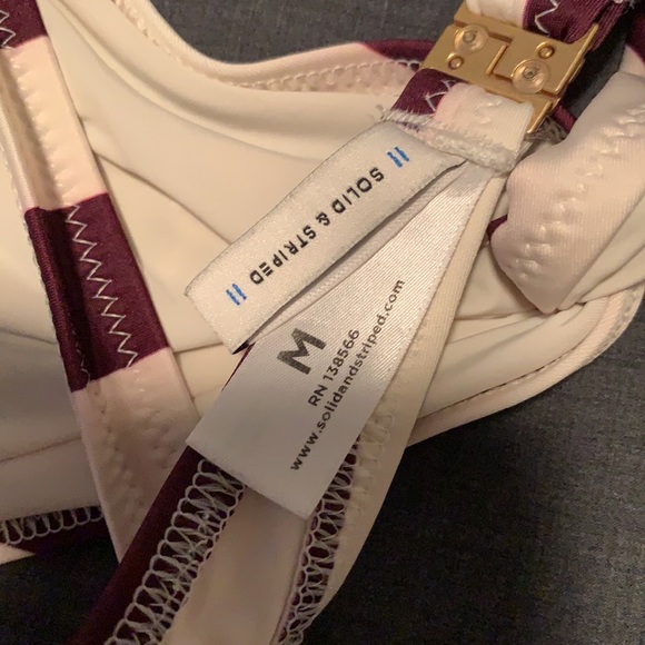 Solid and Striped Jane bikini top - Size M - Picture 4 of 4